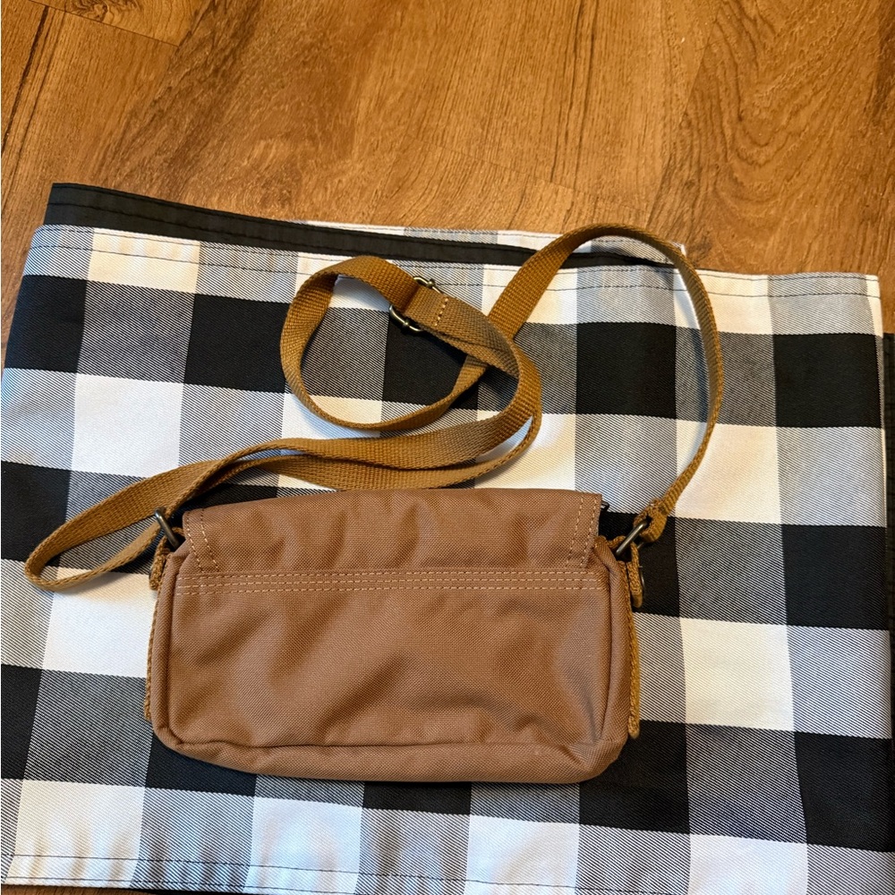 Carhartt Tan Canvas Crossbody Bag with Strap - Picture 2 of 6